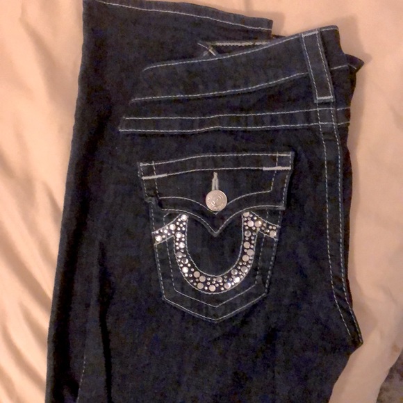 True Religion jeans size 17 Hi-Rise boot cut - Picture 6 of 6